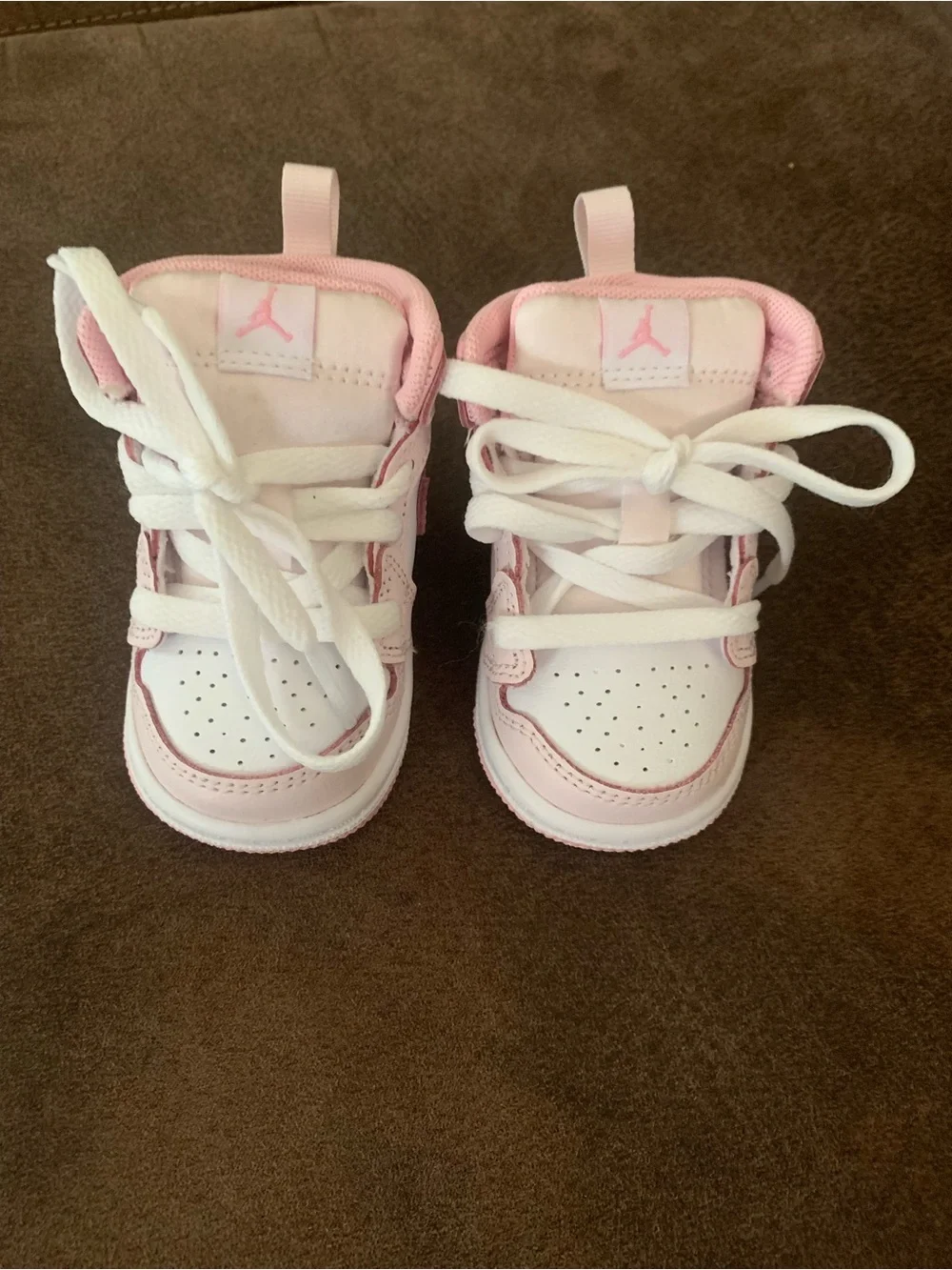 Nike Air Jordan Toddler light pink/white Brand New no Tags Size 3c